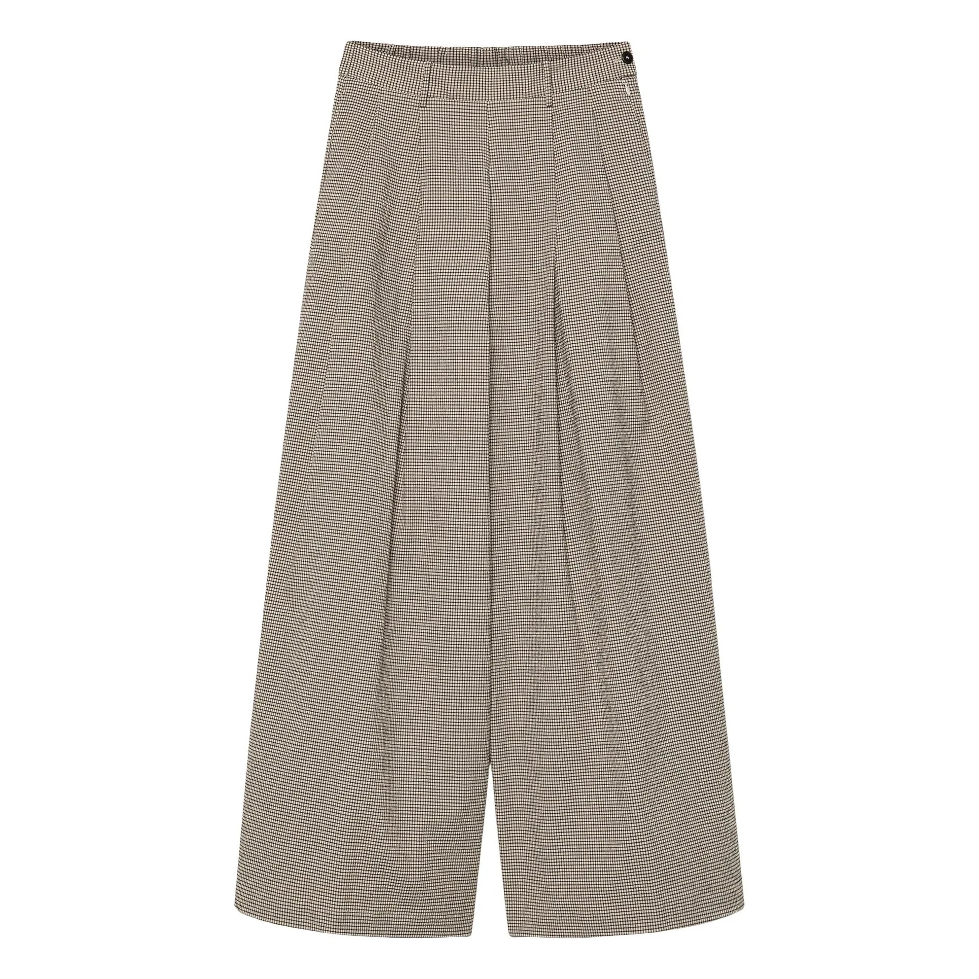 Pomandère - Cotton Gabardine Pants | Cream