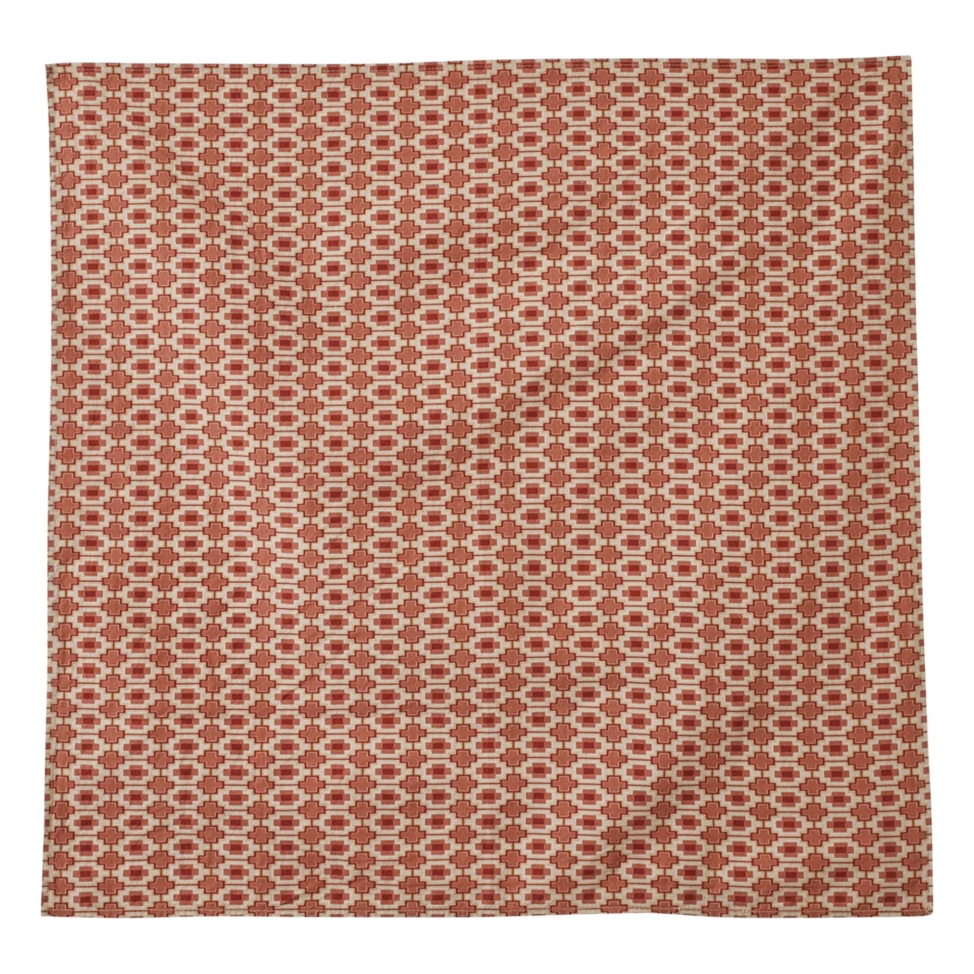 Caramel - Dandelion scarf | Brick red