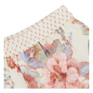 Zimmermann - Awakening Floral Shorts | Ecru