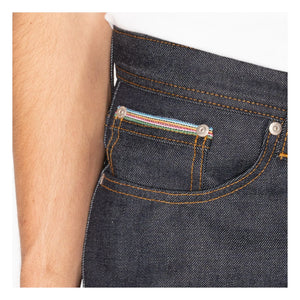 Naked & Famous - Weird Guy Denim Dia De Los Muertos Selvedge | Indigo