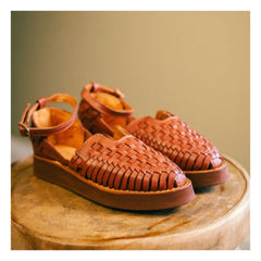 Mapache - Carmen Sandal | Tobacco
