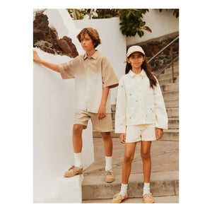 Molo - Hellen Coquillages Organic Cotton Jacket | Ivory