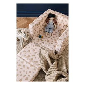 Kid's Concept - Polka Dot Patterned Armchair | Gray
