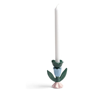 &Klevering - Blume Candle Holder | Green