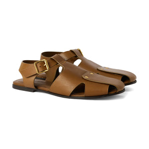 Soeur - Avril Leather Sandals | Bronze