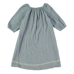 Risu Risu - Ostuni Organic Cotton Nightgown | Light Blue