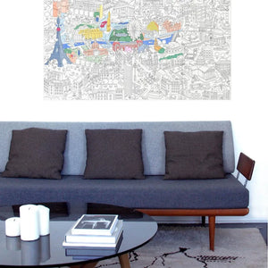 Omy - Giant Paris Boyama Posteri