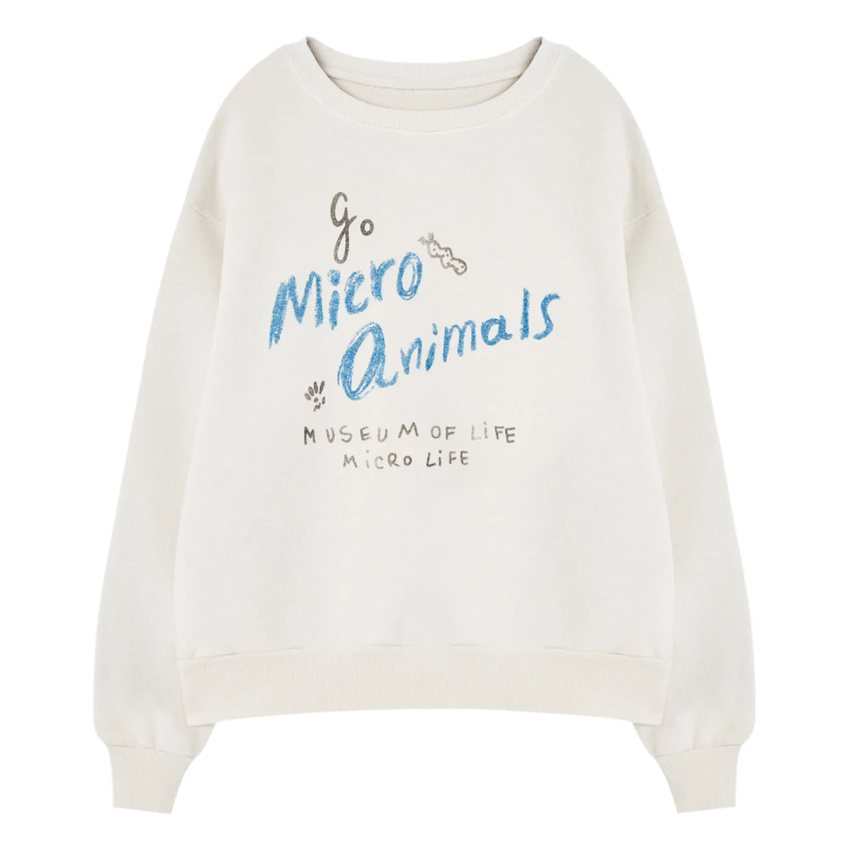 The Animals Observatory - Bear Sweatshirt | White