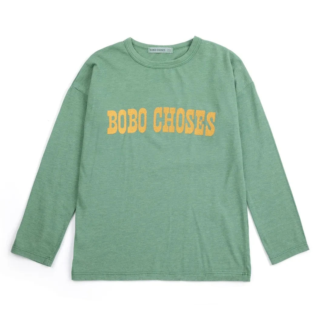 Bobo Choses - Bobo Choses Recycled Fiber T-Shirt | Green