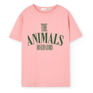 The Animals Observatory - Pupfish organik pamuklu Tişört | Pembe