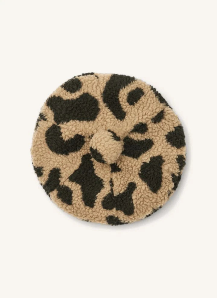 Liewood - Poplar Sherpa beanie | Grey brown