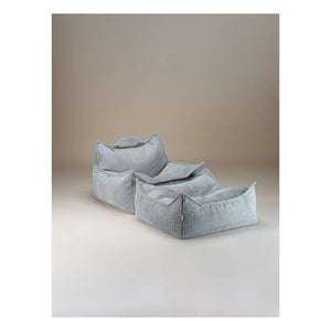 Wigiwama - Velvet Armchair | Light Blue