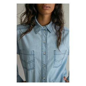 THEAVANT - Love Light Denim Shirt | Blue