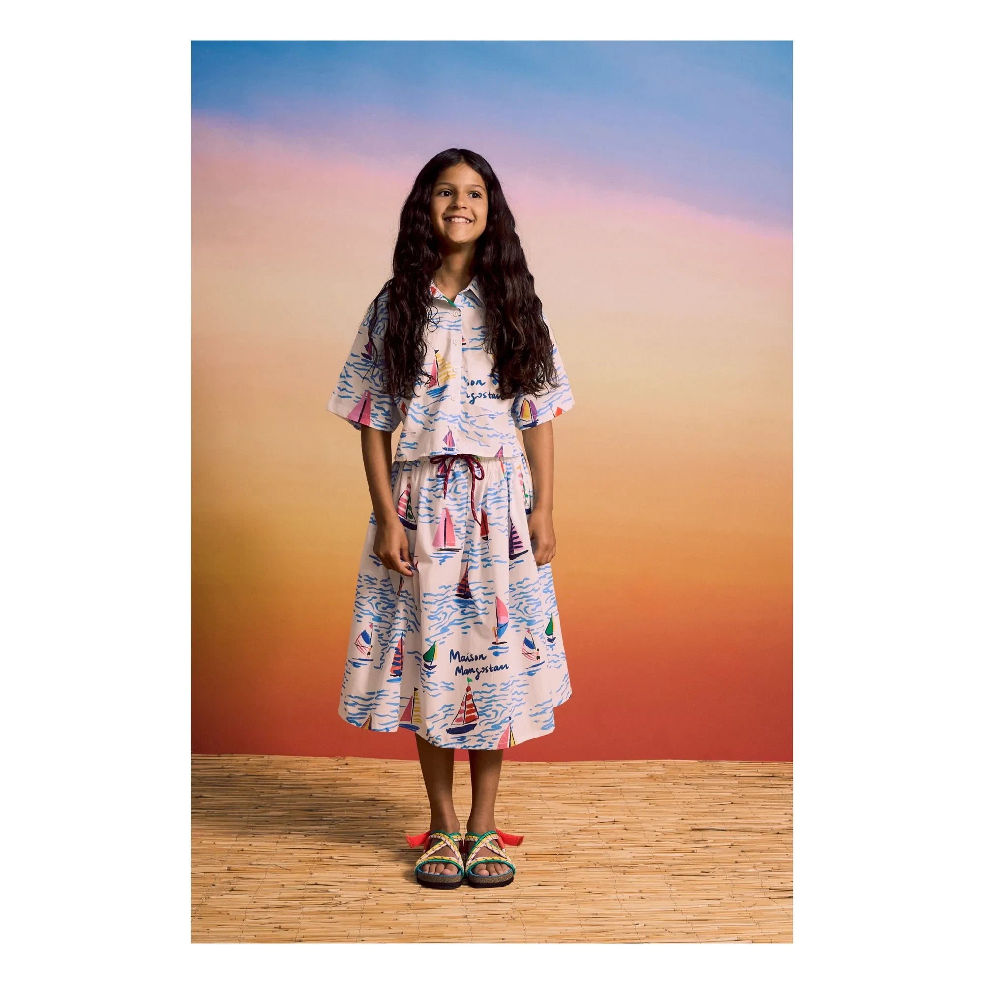 Maison Mangostan - White Tulle Skirt