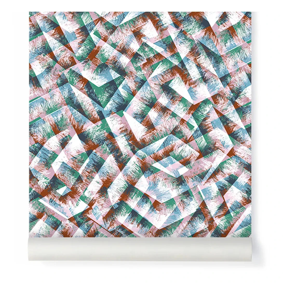 Bien Fait - Bohem Wallpaper - 3 Rolls | Light Green