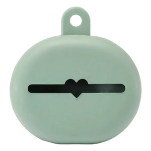 Hevea - Natural Rubber Pacifier Cover | Almond Green