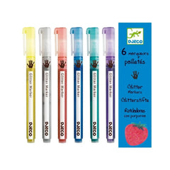 Djeco - 6 simli keçeli kalem