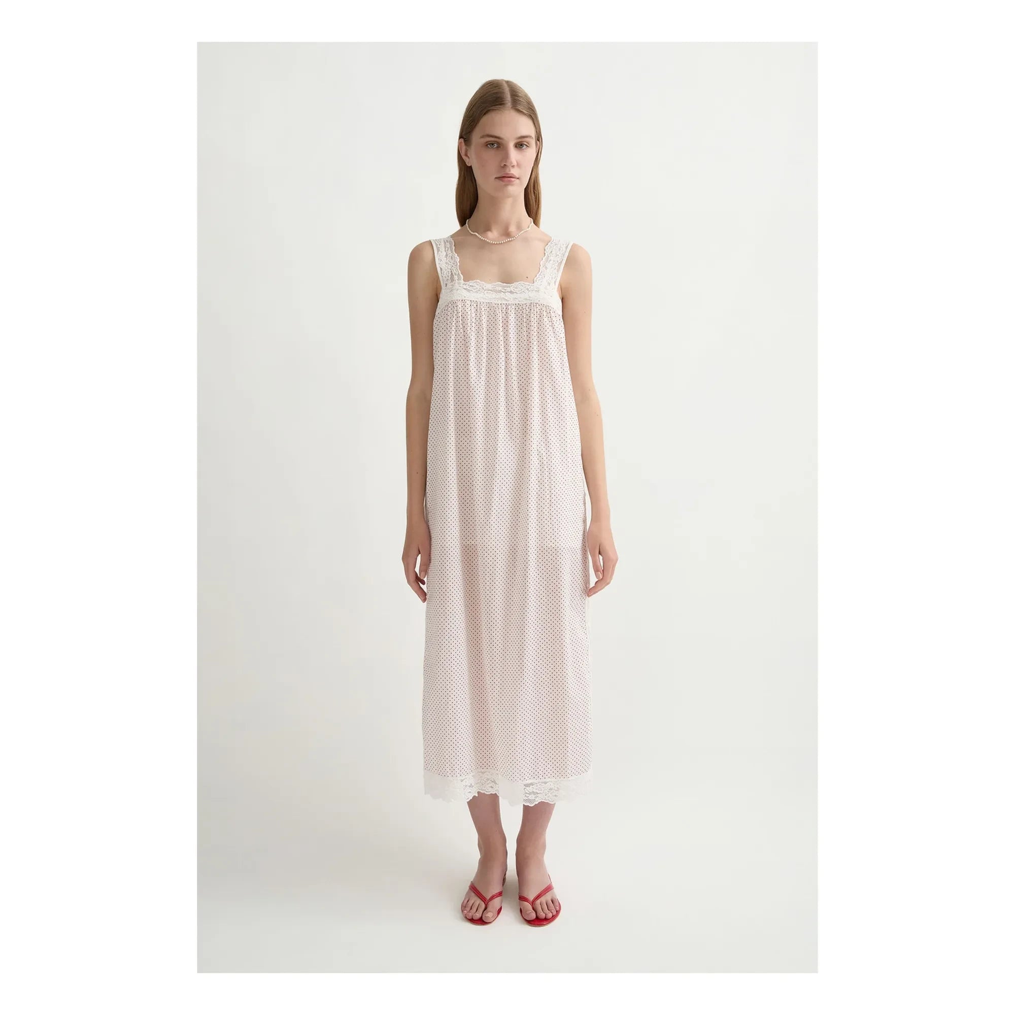 Posse - Marlowe Polka Dot Dress | Red