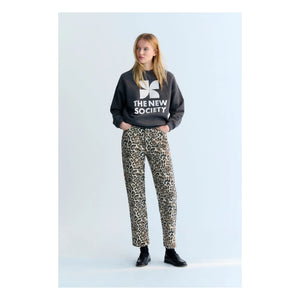 the new society - TNS Logo Sweatshirt | Dark Gray Melange