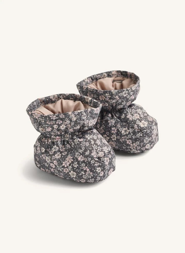 Wheat - Fuffa Floral Ski Boots Made from Recycled Fibers | Pink