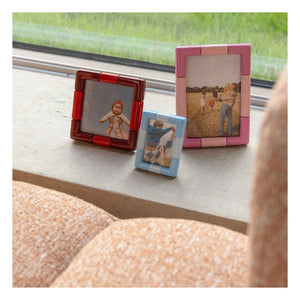 &Klevering - Rift Photo Frame | Ice Blue