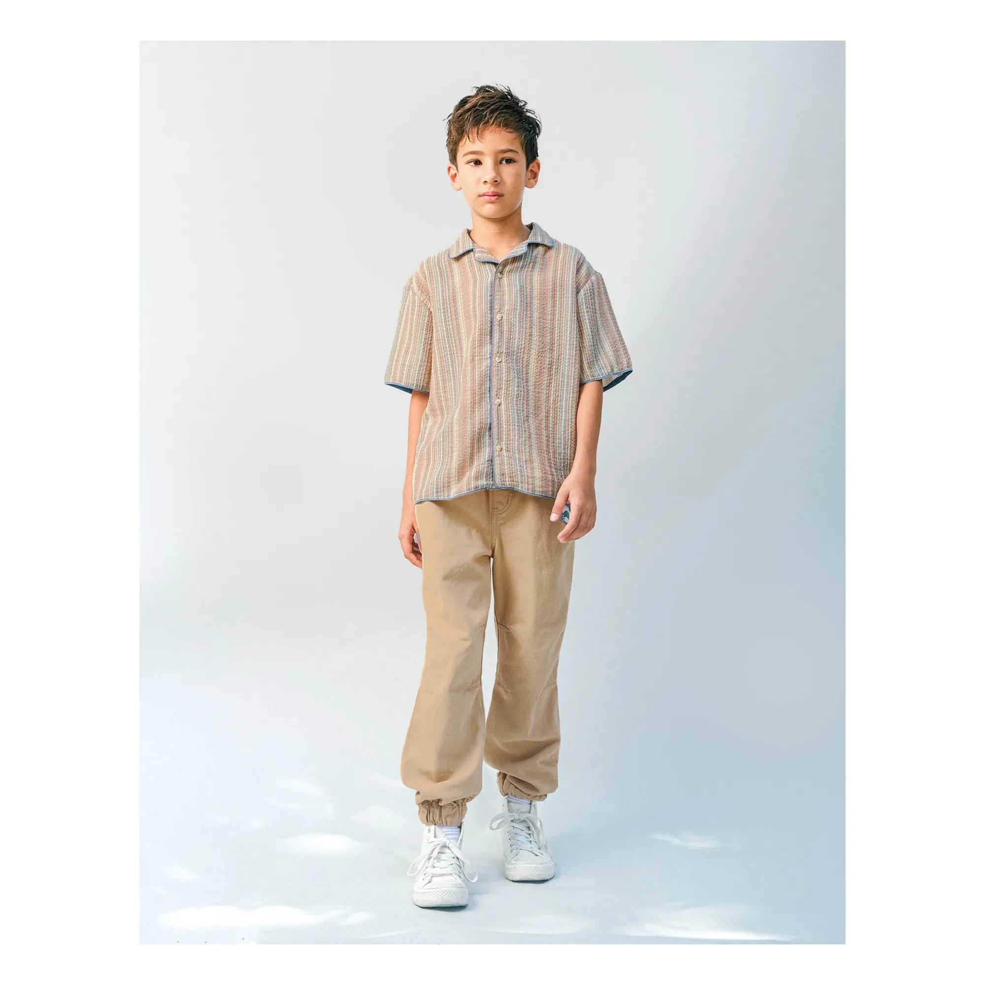 Gingersnaps - Matte Patch Pants | Beige