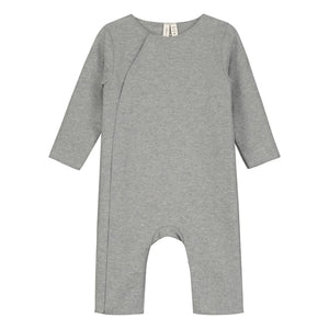 Gray Label - Organic Cotton Romper | Heather Grey