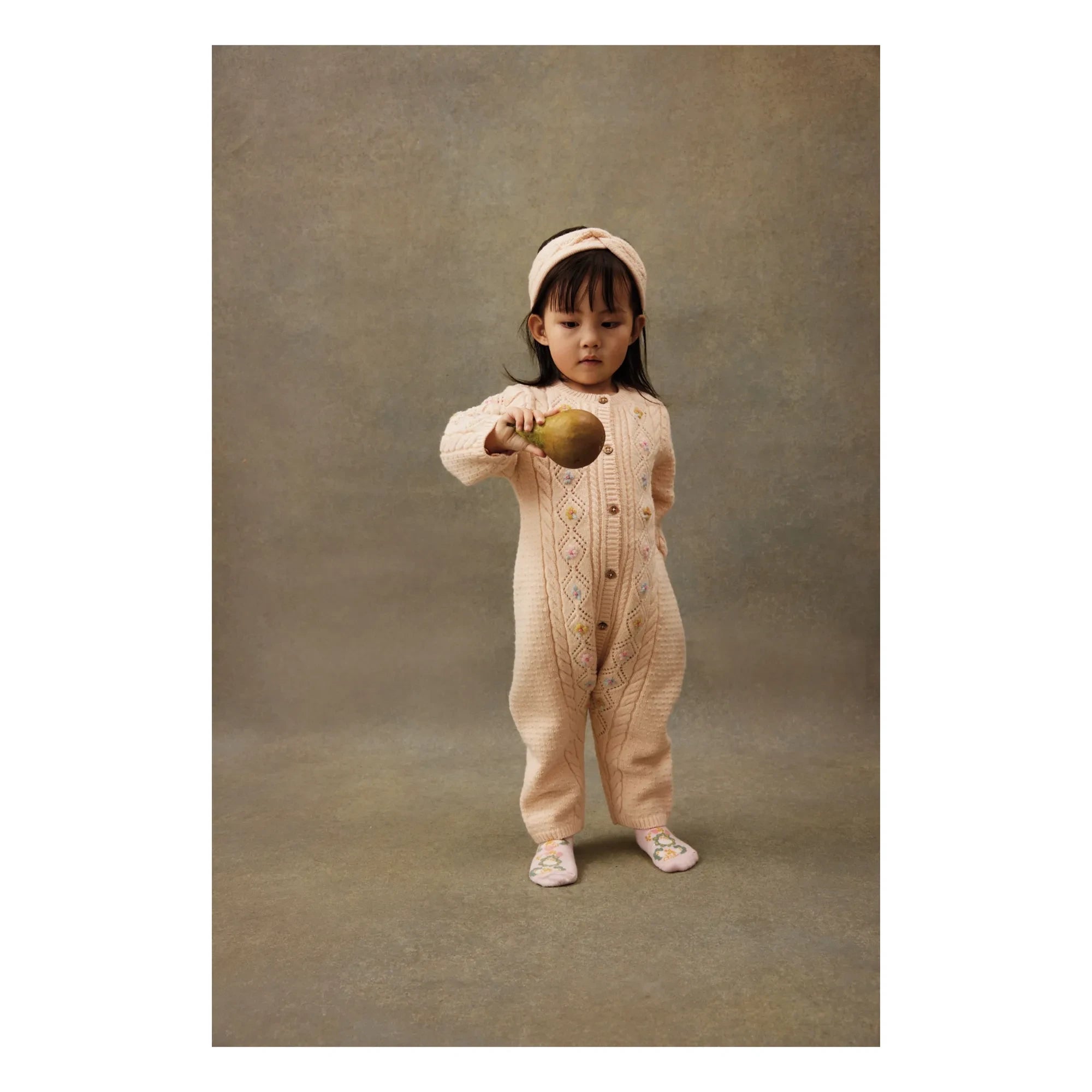 Louise Misha - Idrina Wool Jumpsuit | Light Pink