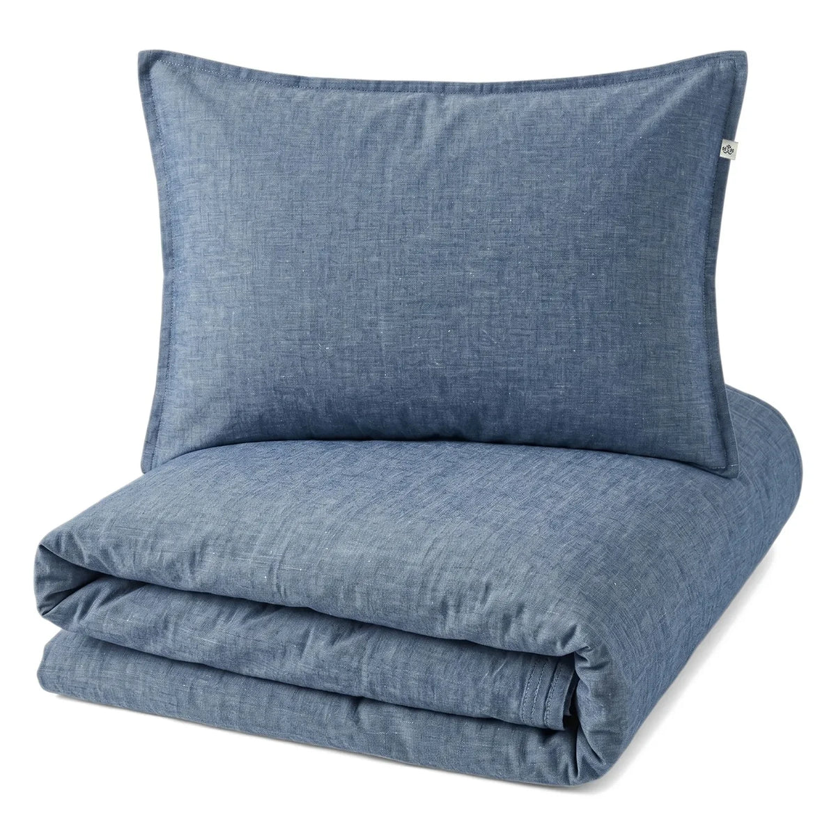 Editions Aimable - Paulette bedding set | Blue Chambray
