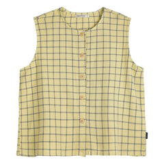 Bobo Choses - Top Spicy Window Bambula Cotton | Yellow