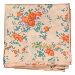 Louis Louise - Beige pink patterned scarf