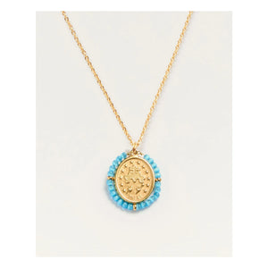Palas - Santa Maria Precious Necklace | Light Blue