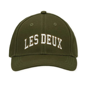 Les Deux - College Baseball Cap: 100% Organic Cotton | Khaki