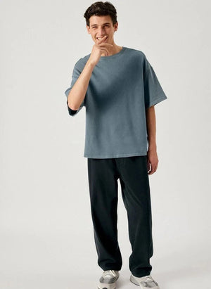 American Vintage - Oversize Jogger Pantolon | Siyah