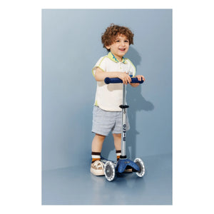 Micro - Mini LED Glitter Scooter | Blue
