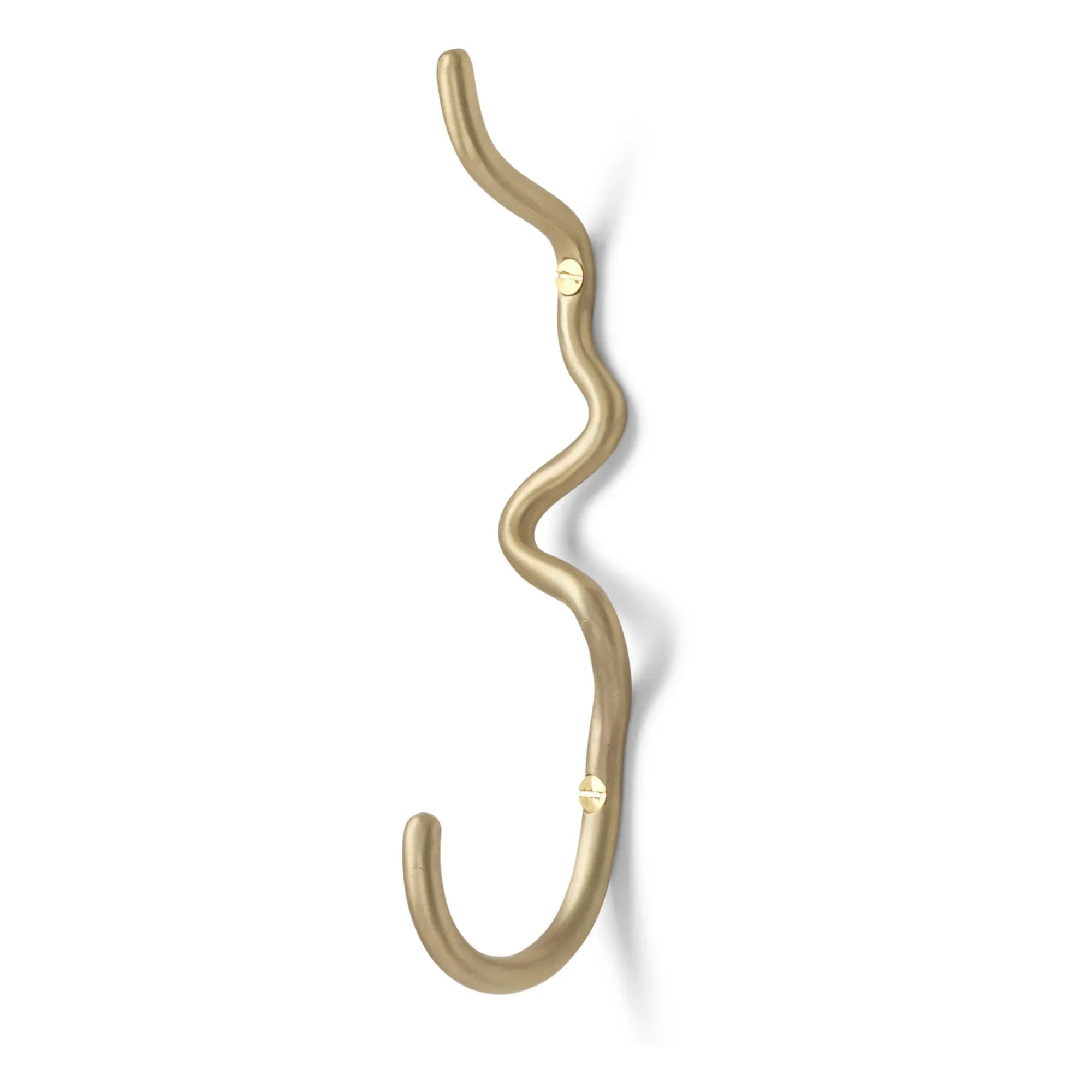 Ferm Living - Curvature Wall Hook | Brass