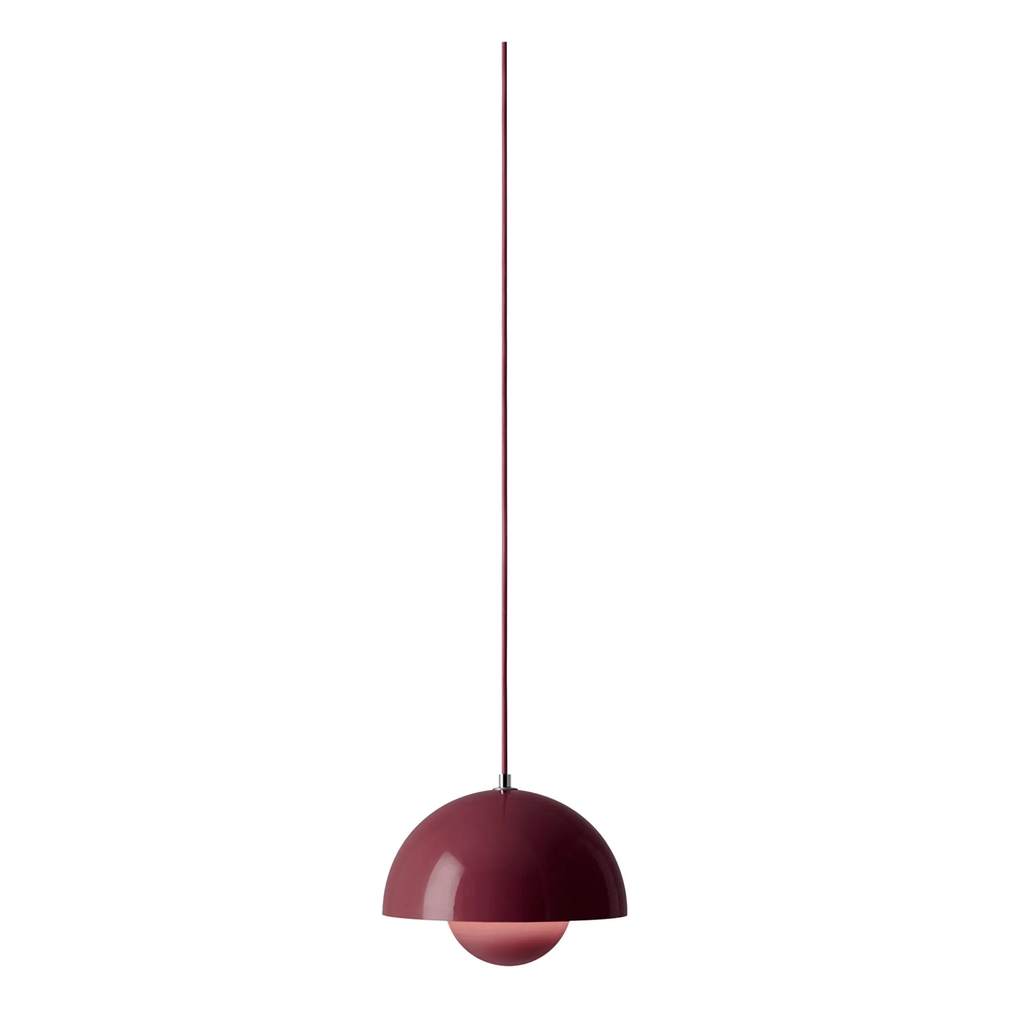 & Tradition - Flowerpot VP1 Pendant Lamp, Verner Panton, 1968 | Amber