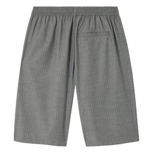 American Vintage - Striped Shorts | Heather Gray