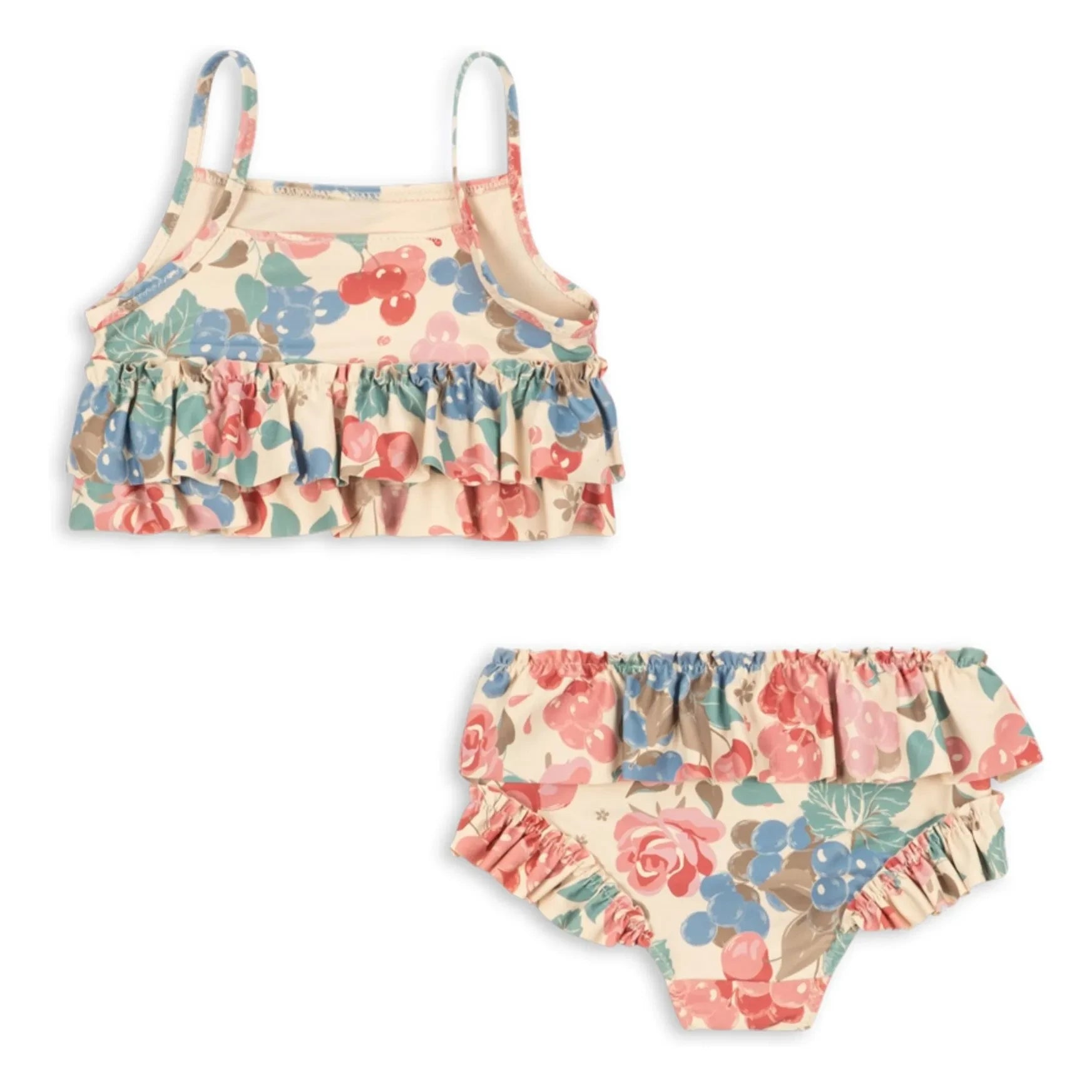 Konges Sløjd - Manuca Fleuri Recycled Fiber Swimsuit | Beige