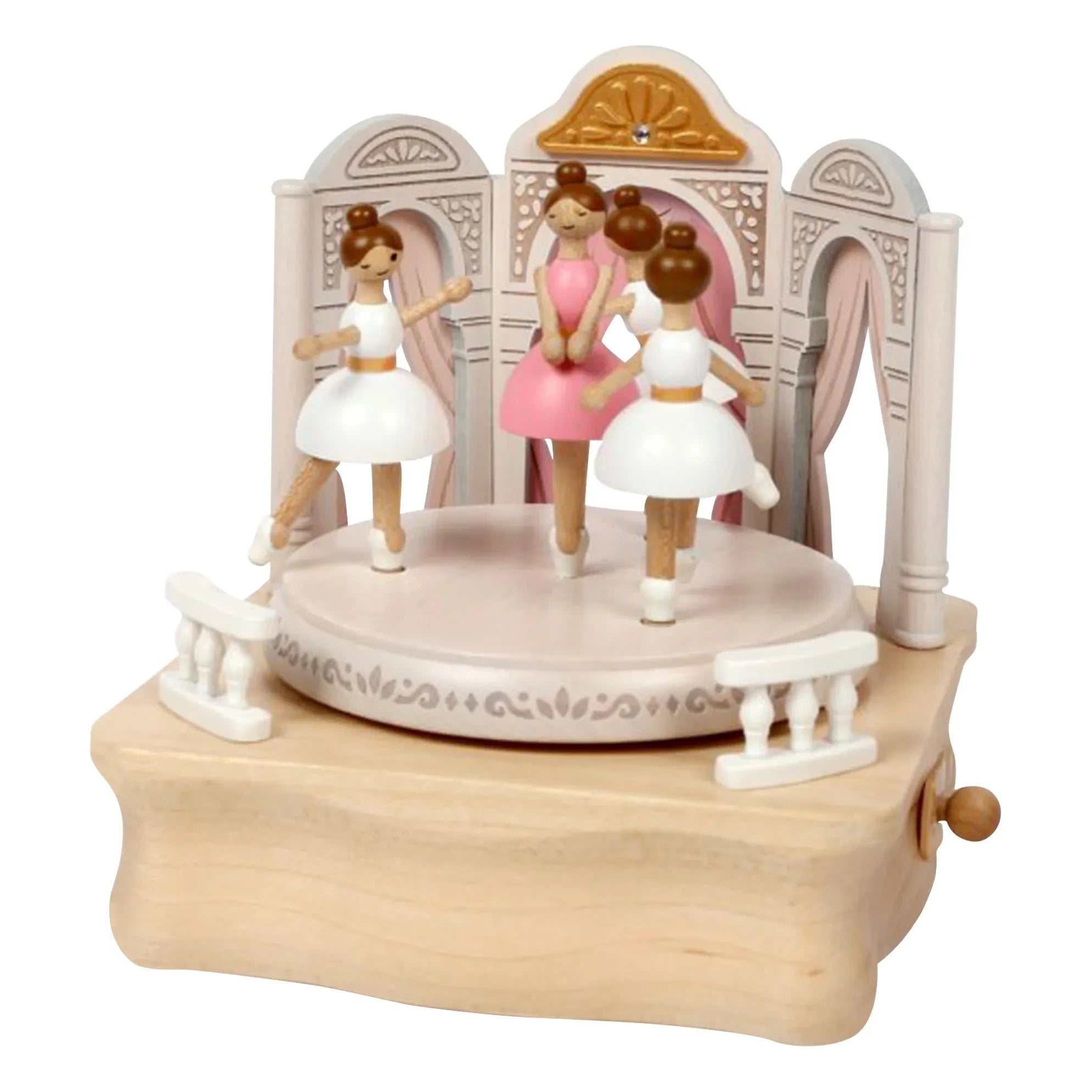 Wooderful Life - Wooden Ballerina Music Box