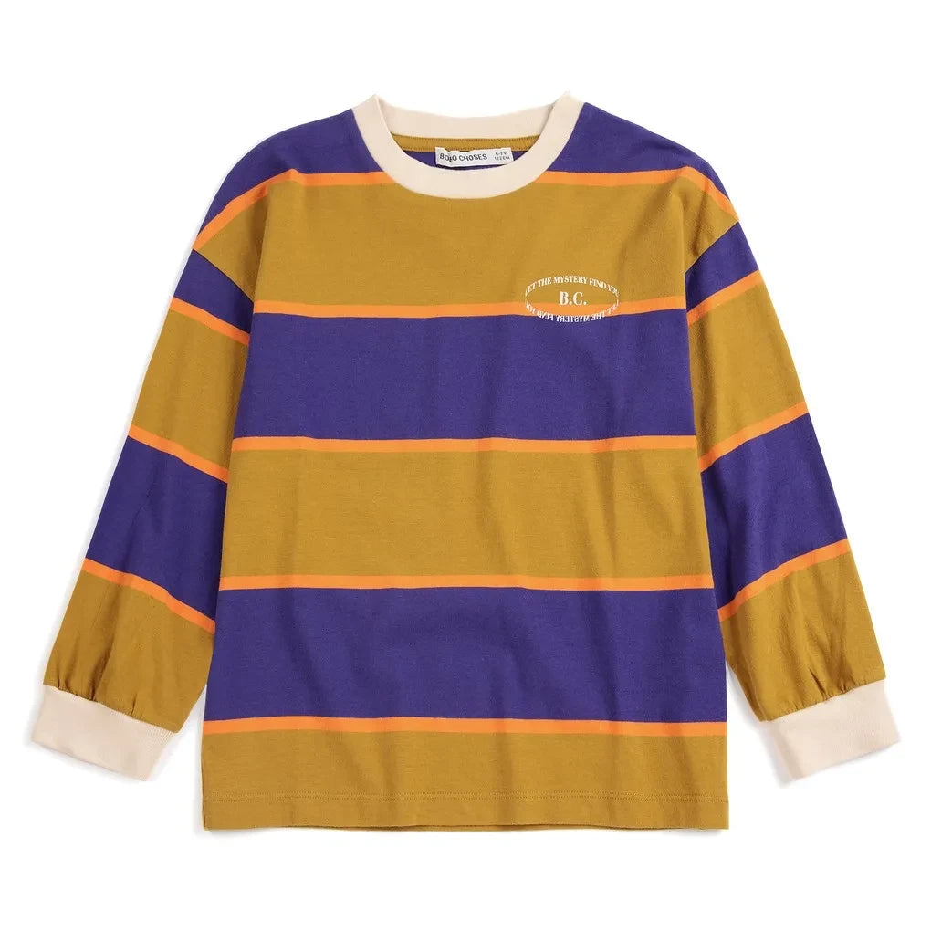 Bobo Choses - Striped T-Shirt | Purple