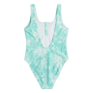 Lison Paris - 1 Piece Swimsuit Taha'a Batik Pattern | Turquoise