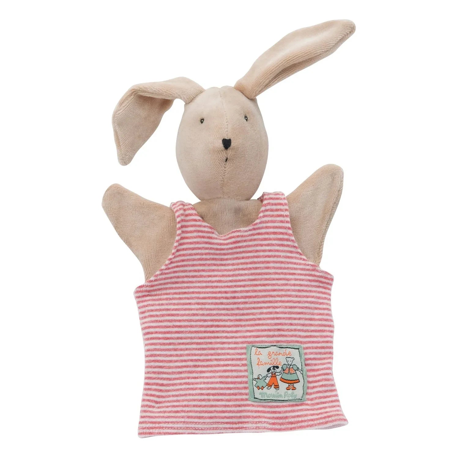 Moulin Roty - Sylvain Rabbit Puppet | Beige