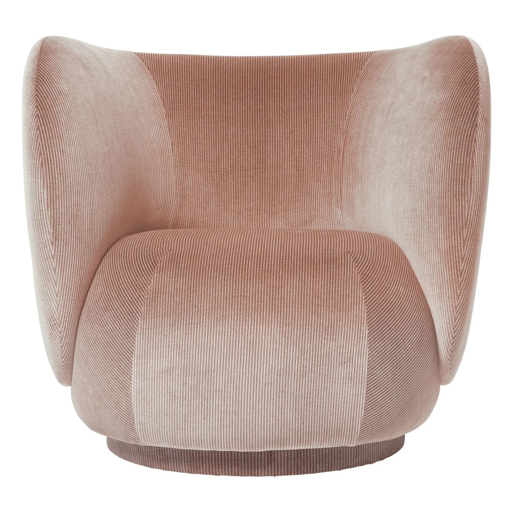 Ferm Living - Rico Velvet Armchair | Powder Pink