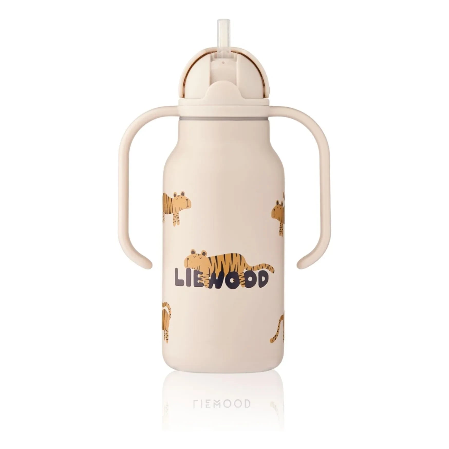 Liewood - Kimmie Stainless Steel Water Bottle - 250 ml | Tiger/Sandy