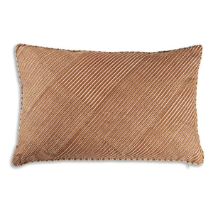Le Monde Sauvage - Yuki Ocher Reversible Velvet Cushion