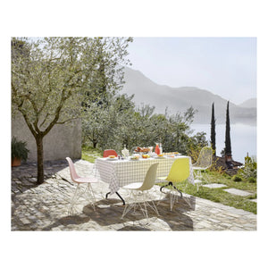 Vitra - DSR Plastik sandalye - beyaz epoksi çerçeve - Charles & Ray Eames | Limon sarısı