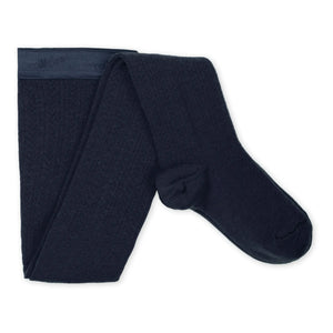 Collégien - Angélique Merino Wool Tights | Night Blue