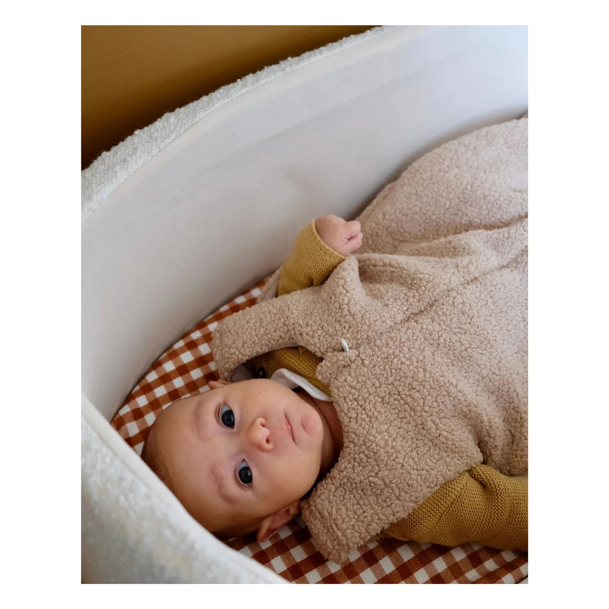 Tante Reine - Organic Cotton Sleep Sack Teddy | Sand