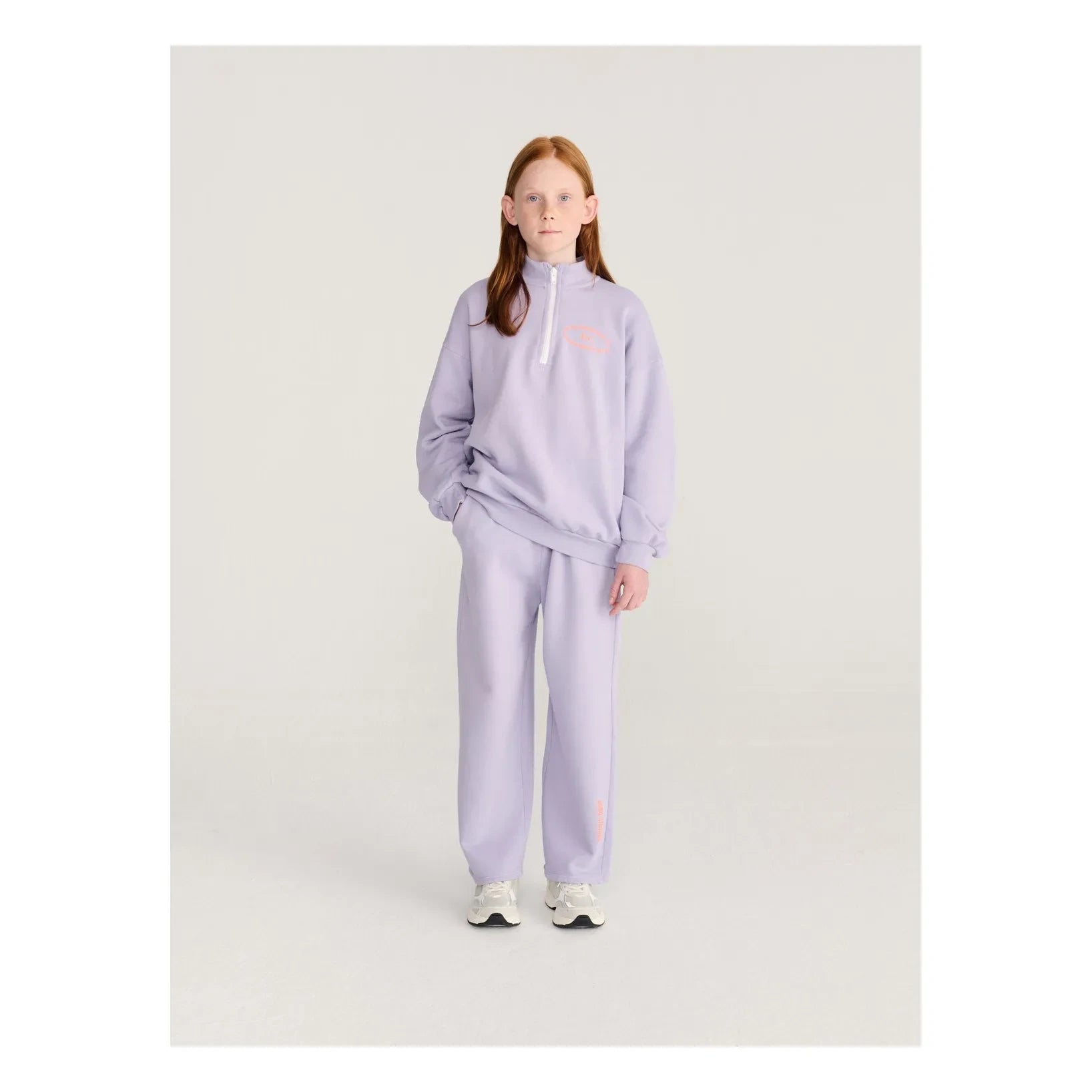 Bobo Choses - B.C. Organic Cotton Zip-up Sweatshirt | Lavender